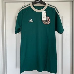 Adidas Tricolor Mexico FMF Icon Tee Soccer FH7834